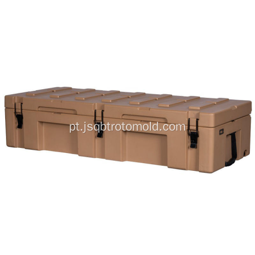 Caixa de ferramentas de rotomoldagem de plástico rígido 95L off-road de alta qualidade para acampamento com suporte OEM